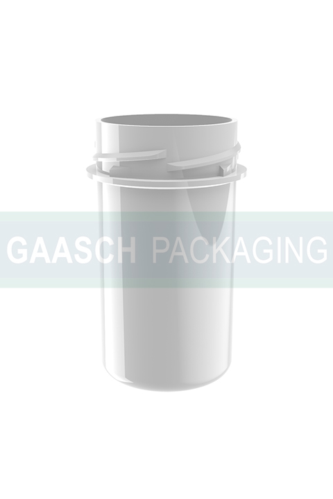 25 ml tamper evident plastic jar for VMS & OTC